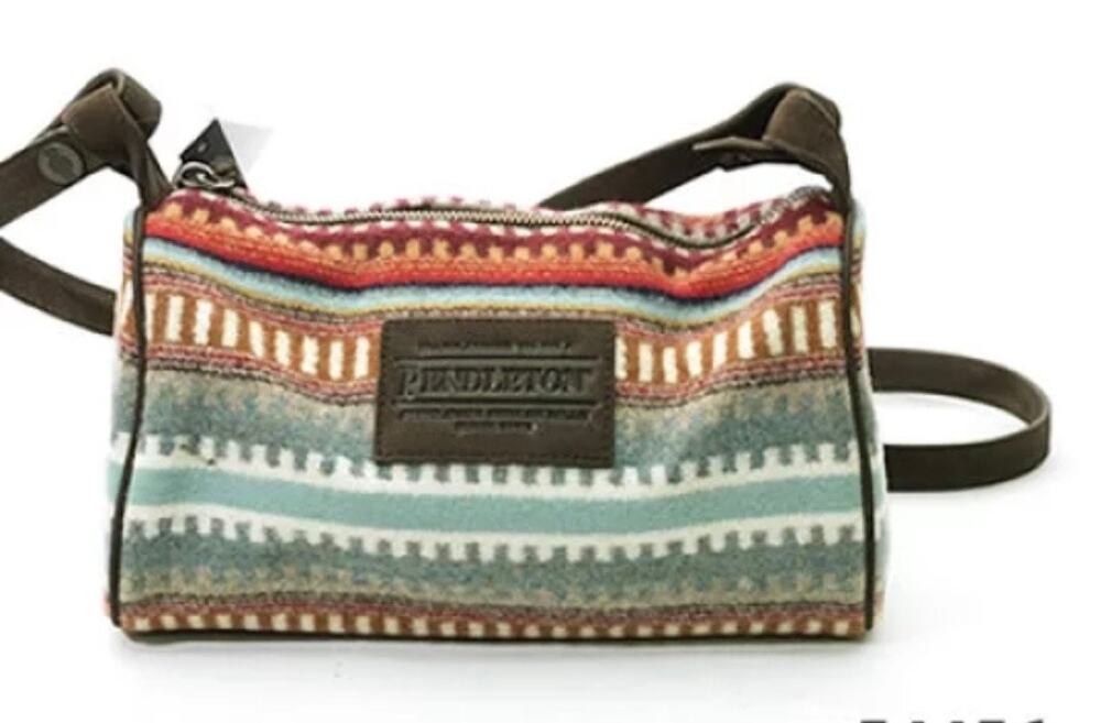 Pendleton wool blend purse